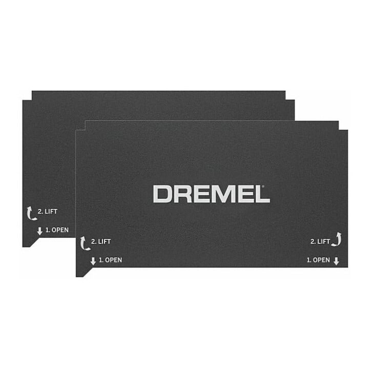 Dremel DigiLab 3D-Drucker 3D40 FLEX, Druckplatte, 1 PLA-Filament, 2 Druckmatten