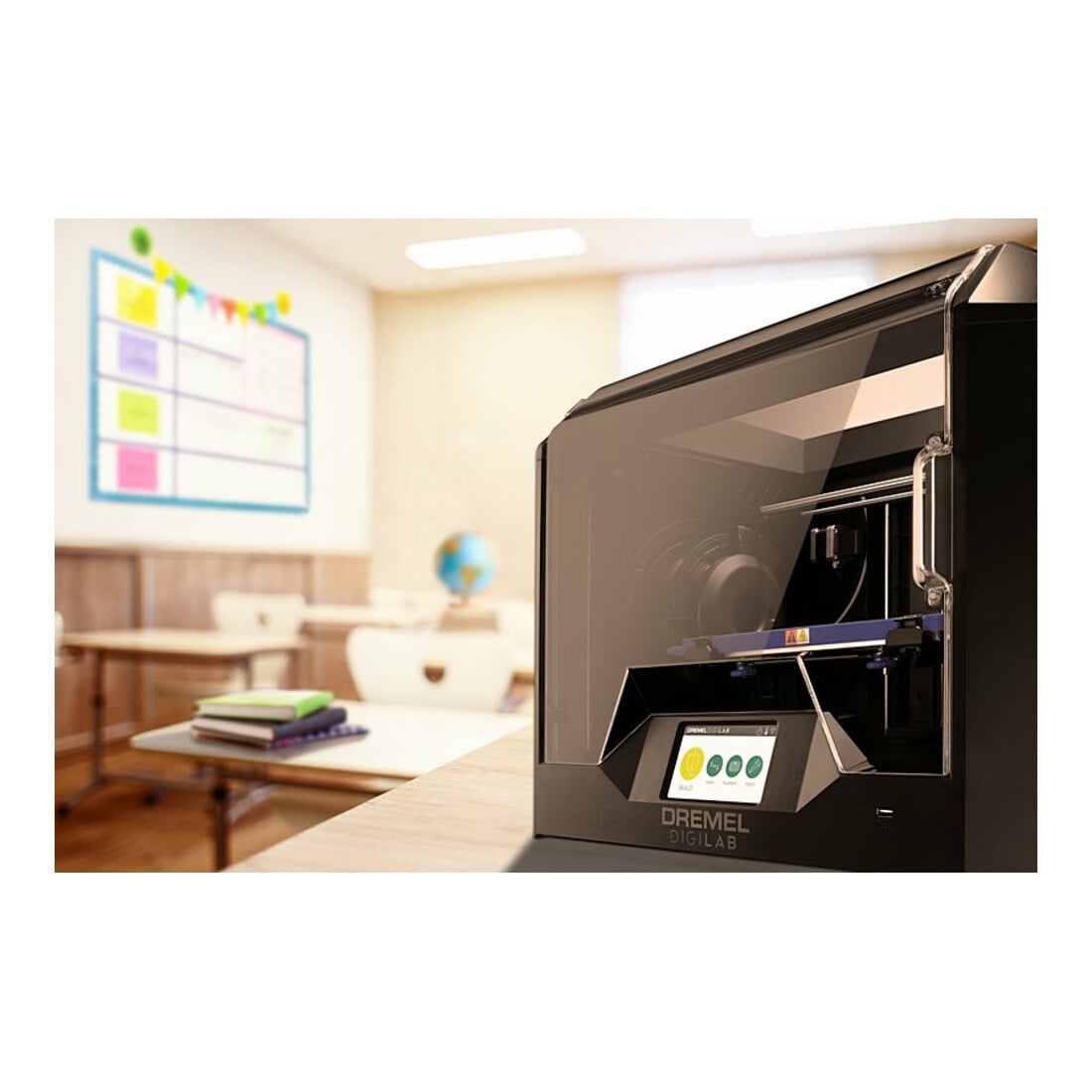 Dremel DigiLab 3D45 3D-Drucker mit 1 Eco-ABS-Filament, 1 PETG-Filament
