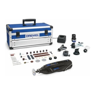 DREMEL® Multifunktionswerkzeug 8260, 1x 12 V Akku, 65 Zubehöre, 5 Aufsätze
