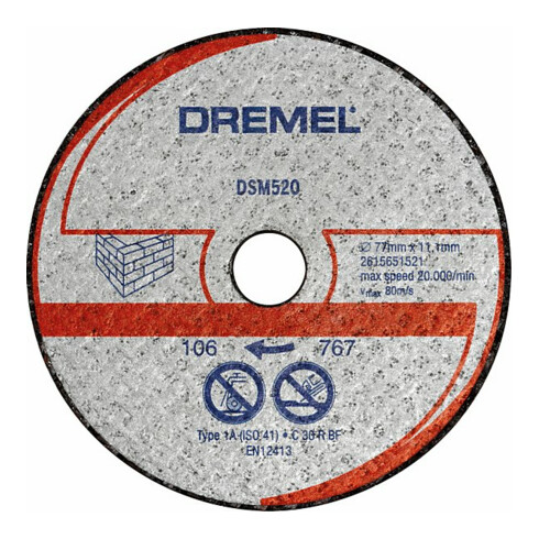 DREMEL® Mauerwerk-Trennscheibe DSM20