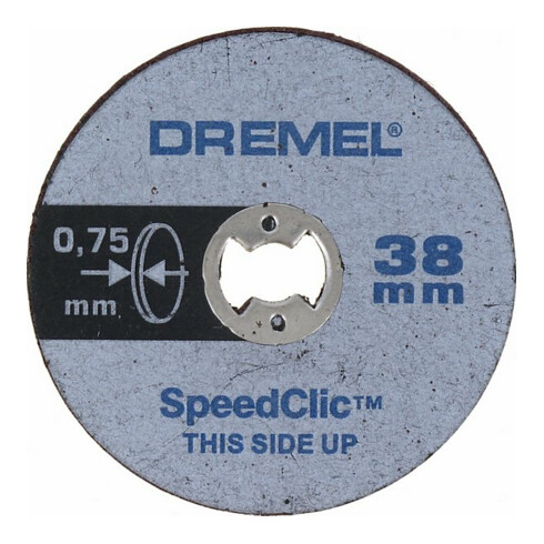 Dremel DREMEL® EZ SpeedClic: Dünne Trennscheiben