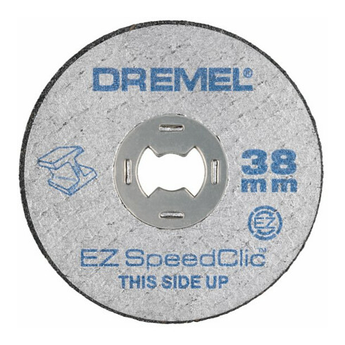 Dremel EZ SpeedClic : disques de coupe métal, pack de 12 pièces