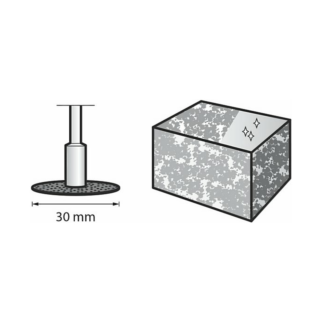 Disques de ponçage Dremel EZ SpeedClic