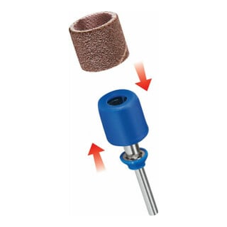 Dremel EZ SpeedClic : mandrin et bande de ponçage