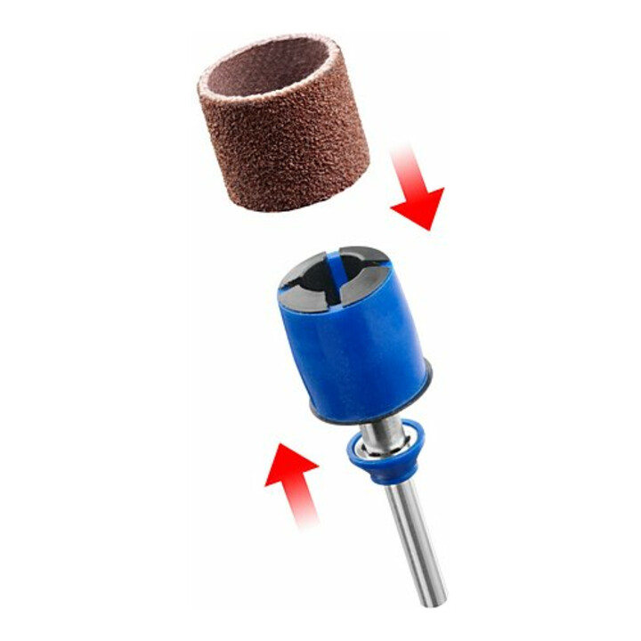 Dremel EZ SpeedClic : mandrin et bande de ponçage