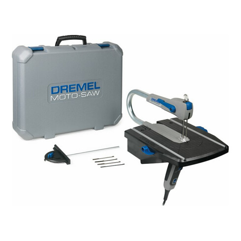 DREMEL® MS20 Moto-Saw -1/5 2in1 Dekupiersäge mit 1 Vorsatzgerät, 5 Zubehöre