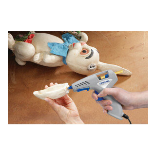 Dremel Pistola per colla a caldo 910-3 compatto 165 °C, con 3 accessori