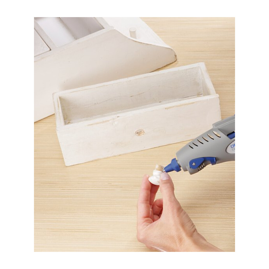 Dremel Pistola per colla a caldo 910-3 compatto 165 °C, con 3 accessori