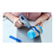 Dremel Pistola per colla a caldo 910-3 compatto 165 °C, con 3 accessori-4