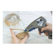 Dremel Pistola per colla a caldo 930, 12 stick di colla colorata 7mm, 6 stick di colla 7mm-4