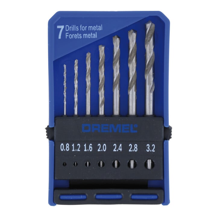 DREMEL Präzisions-Bohrersatz Edelstahl 7-teilig