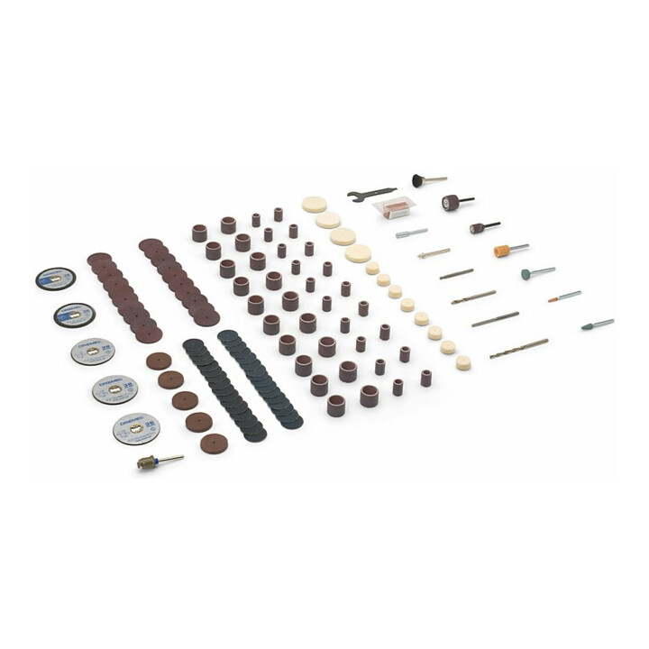 DREMEL® kabelgebundenes Multifunktionswerkzeug 4250, 128 Zubehöre, 6 Vorsatzgeräte