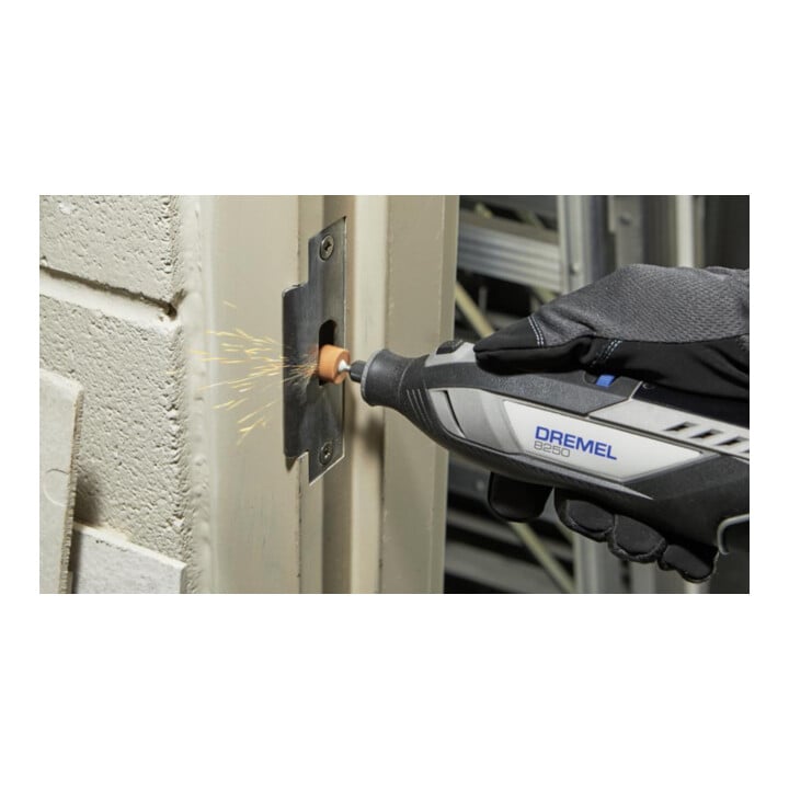DREMEL® 8250, Kabelgebundenes Multifunktionswerkzeug, 65 Zubehöre, 5 Aufsätze
