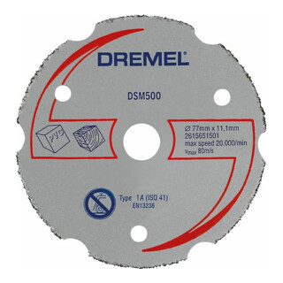 DREMEL® Disque de coupe multi-usages en carbure DSM20, DSM500