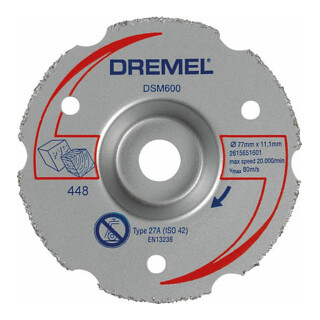 DREMEL® Disque de coupe multi-usages en carbure DSM20, DSM600