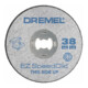 DREMEL® EZ SpeedClic : pack de 12 disques à tronçonner pour la découpe des métau Bosch-1