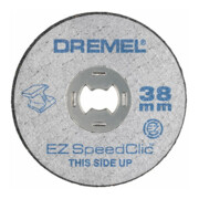 DREMEL® EZ SpeedClic : pack de 12 disques à tronçonner pour la découpe des métau Bosch