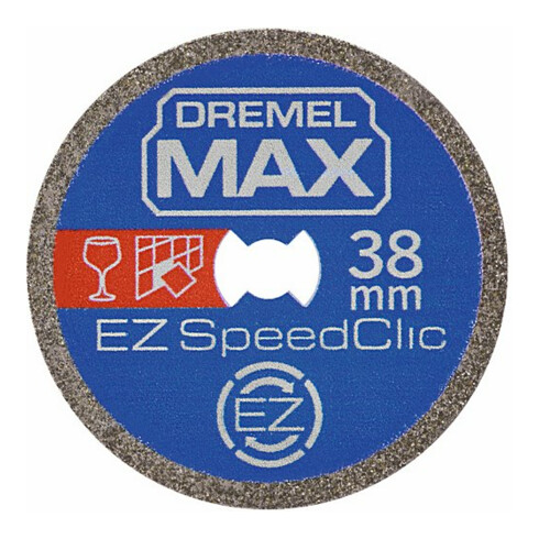 DREMEL® EZ SpeedClic: S545DM diamantdoorslijpschijf