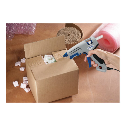 DREMEL® Heißklebepistole 940-3 Kompaktwerkzeug (195 °C) mit 3 Zubehöre