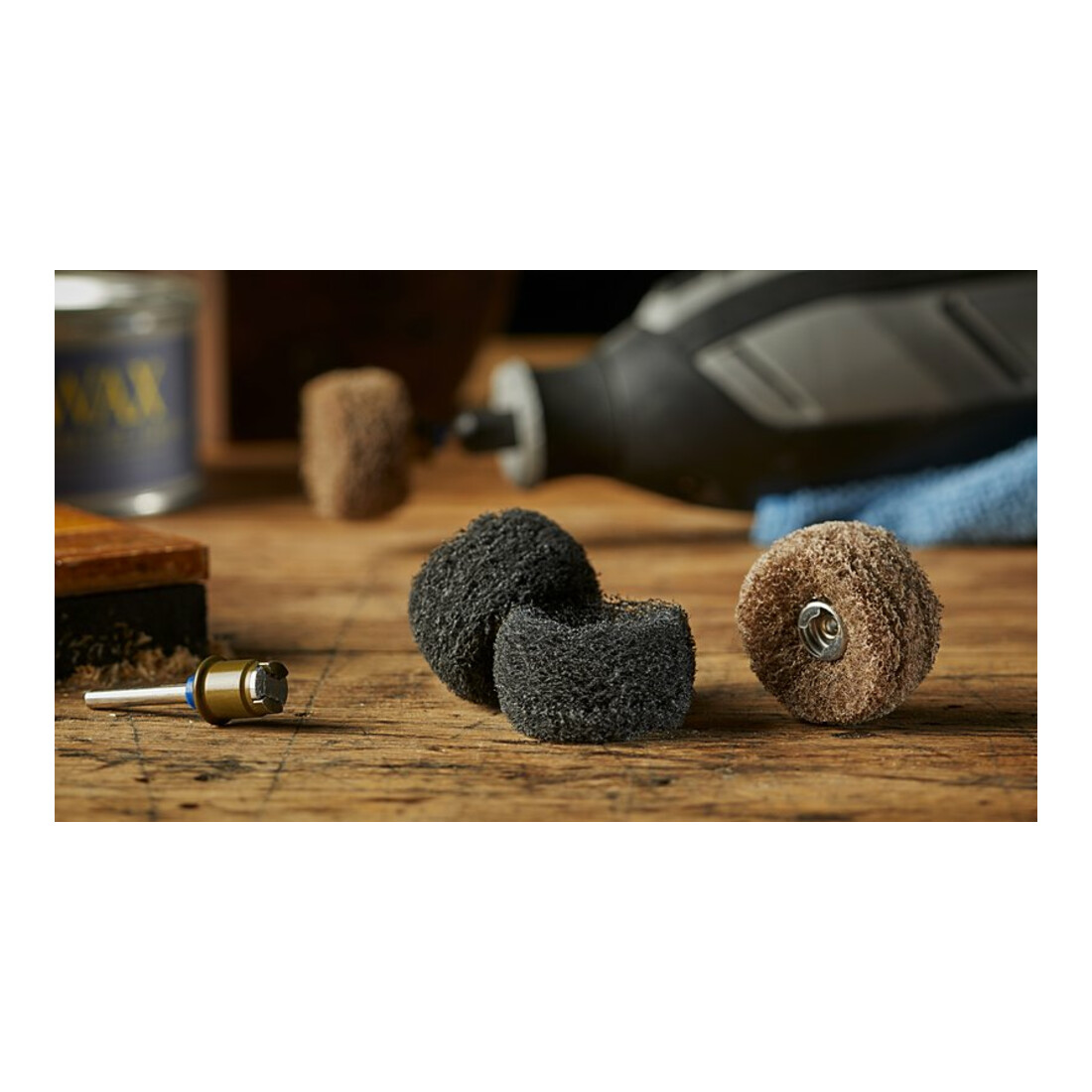 DREMEL® MAX EZ SpeedClic Feinschleifscheiben, Körnung 180 und 280