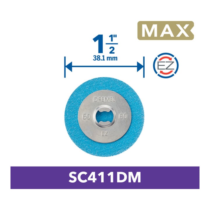 DREMEL® MAX EZ Speedclic Schleifscheibenset