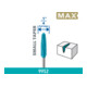 DREMEL® MAX Fraise conique de sculpture Power