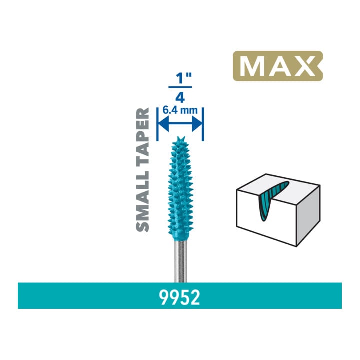 DREMEL® MAX Power Carving Kegelfräser