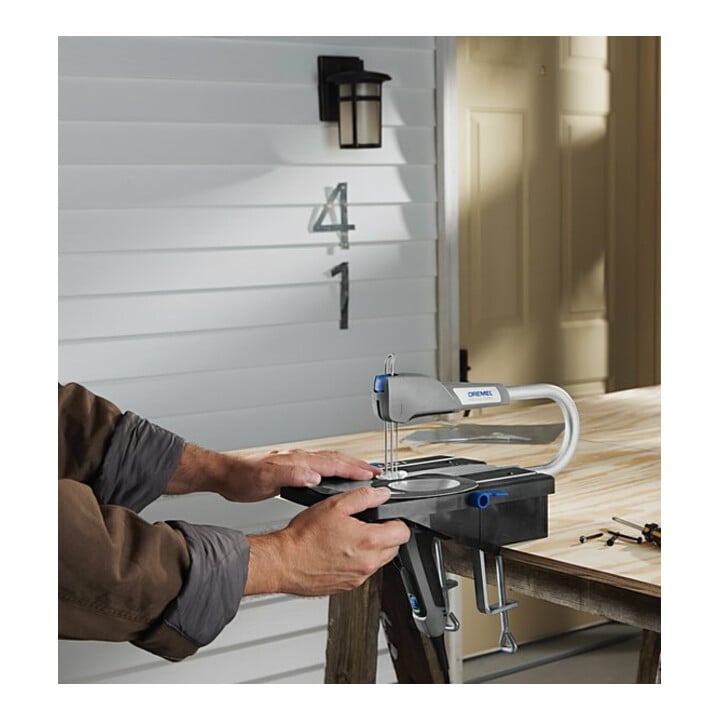 DREMEL® MS20 Moto-Saw -1/5 2in1 Dekupiersäge mit 1 Vorsatzgerät, 5 Zubehöre