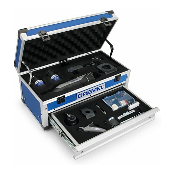 DREMEL® Outil multifonction sans fil 8240 avec set d’accessoires édition Platine