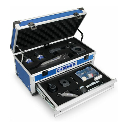 DREMEL® Outil multifonction sans fil 8240 avec set d’accessoires édition Platine