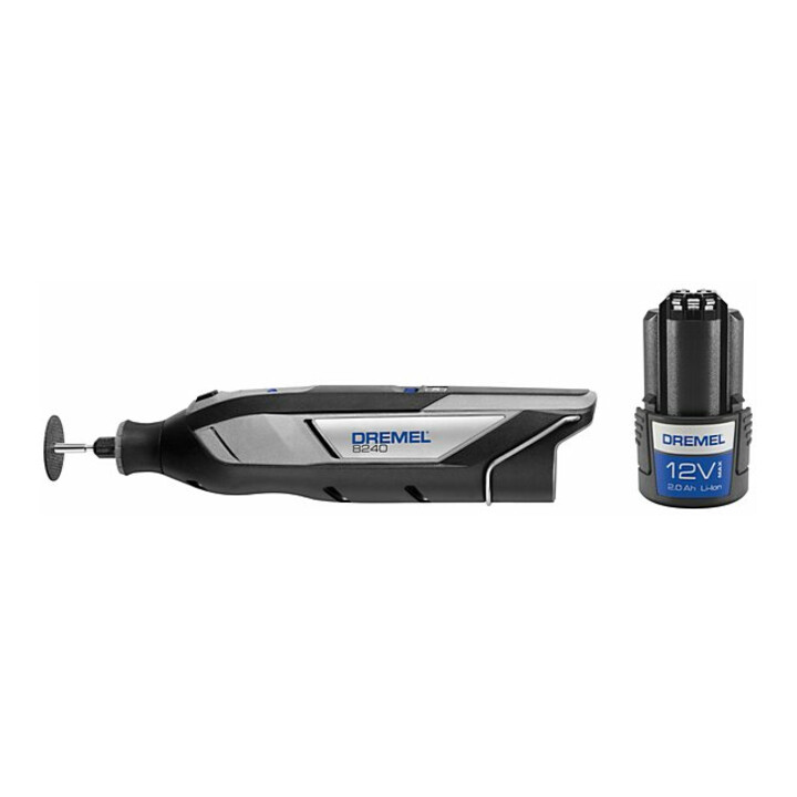 DREMEL® Outil multifonction sans fil 8240 avec set d’accessoires édition Platine