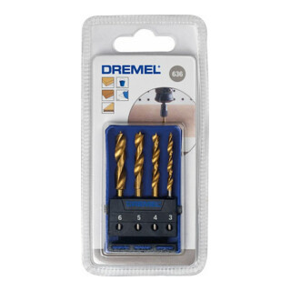 Dremel Set di punte per legno 636, 4pz.