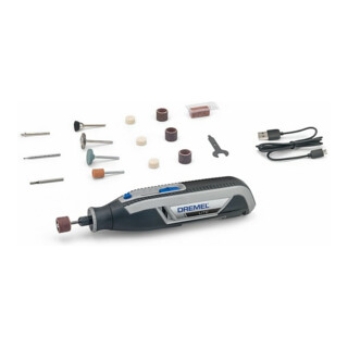 Dremel Utensile multifunzione a batteria 7760-15 3,6V con 15 accessori