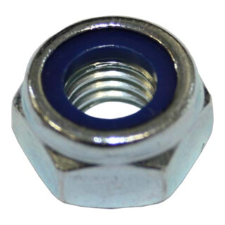 Dresselhaus Écrou de sécurité hexagonal M6 avec bague en plastique 0680/001/51 6