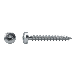 Dresselhaus Universalschraube JD Plus 4 x 40mm I-Stern Pan-Head galv. verzinkt