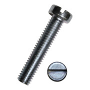 Dresselhaus Vis cylindrique avec fente 4.8 M5x40 galvanisée 0400/001/51 5x40-1