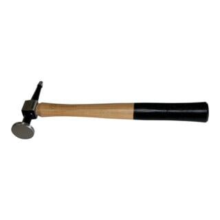 Dressn Marteau de carrosserie N7 BBSH2CP manche en bois de hickory alliage d'acier