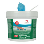 DREUMEX Boîte de 700 lingettes désinfectantes, adaptées aux aliments, bleues