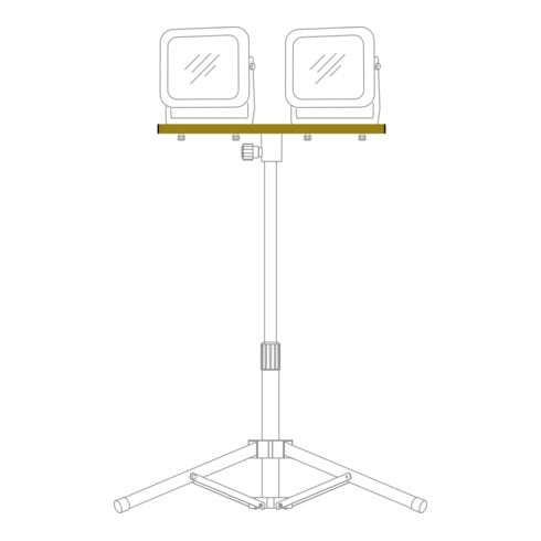 Driepoot dwarsbalk CB 70