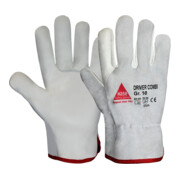 Gants de sécurité Hase Driver-Combi en cuir nappa
