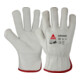 Gants de travail lapin Chauffeur cuir nappa de vachette naturel-1