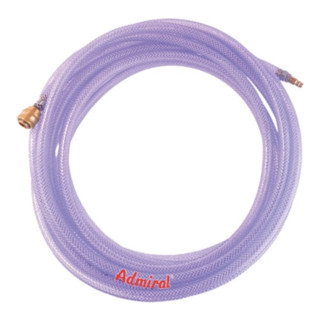 Druckluftset m.Kuppl.AdmiClear TX 9x3 mm,10m PVC-Schl.m.Gew.