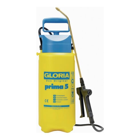 Drucksprühgerät Prima 5 Füllinhalt 5l 3bar Perbunan (NBR) G.1,42kg GLORIA