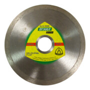 Disque diamant Klingspor DT 300 F Extra pour meuleuses d'angle pour carrelage