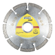Disques à tronçonner diamant Klingspor DT 300 U à denture standard