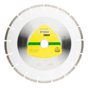 DT 300 U Disques à tronç. Diamanté Klingspor 300 x 2,8 x 20 mm 17 segments 50,1 x 2,8 x 7 mm, denture standard