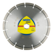 DT 600 GU Disques à tronç. Diamanté Klingspor 115 x 2,4 x 22,23 mm 8 segments 33 x 2,4 x 10 mm, denture standard