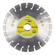 Disques à tronçonner diamant Klingspor DT 600 U