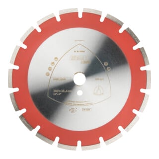 DT 602 B Disques à tronç. Diamanté Klingspor 400 x 3,6 x 25,4 mm 24 segments 40 x 3,6 x 9 mm, Segments multiples