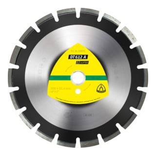 Klingspor disque diamanté DT 612 A Supra pour asphalte, grès